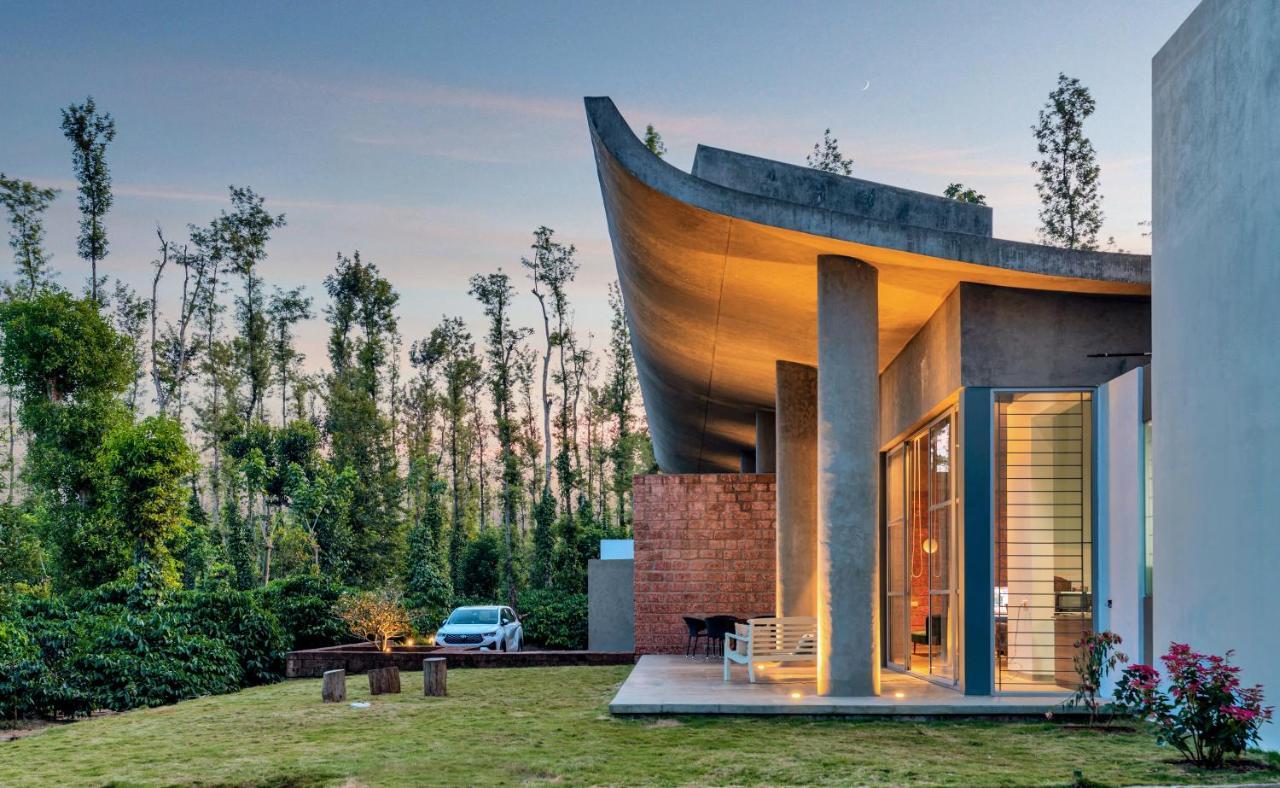 Saffronstays Cafella- A 3-Bdr Elliptical-Roof Villa In Chikmagalur Mudigere Экстерьер фото